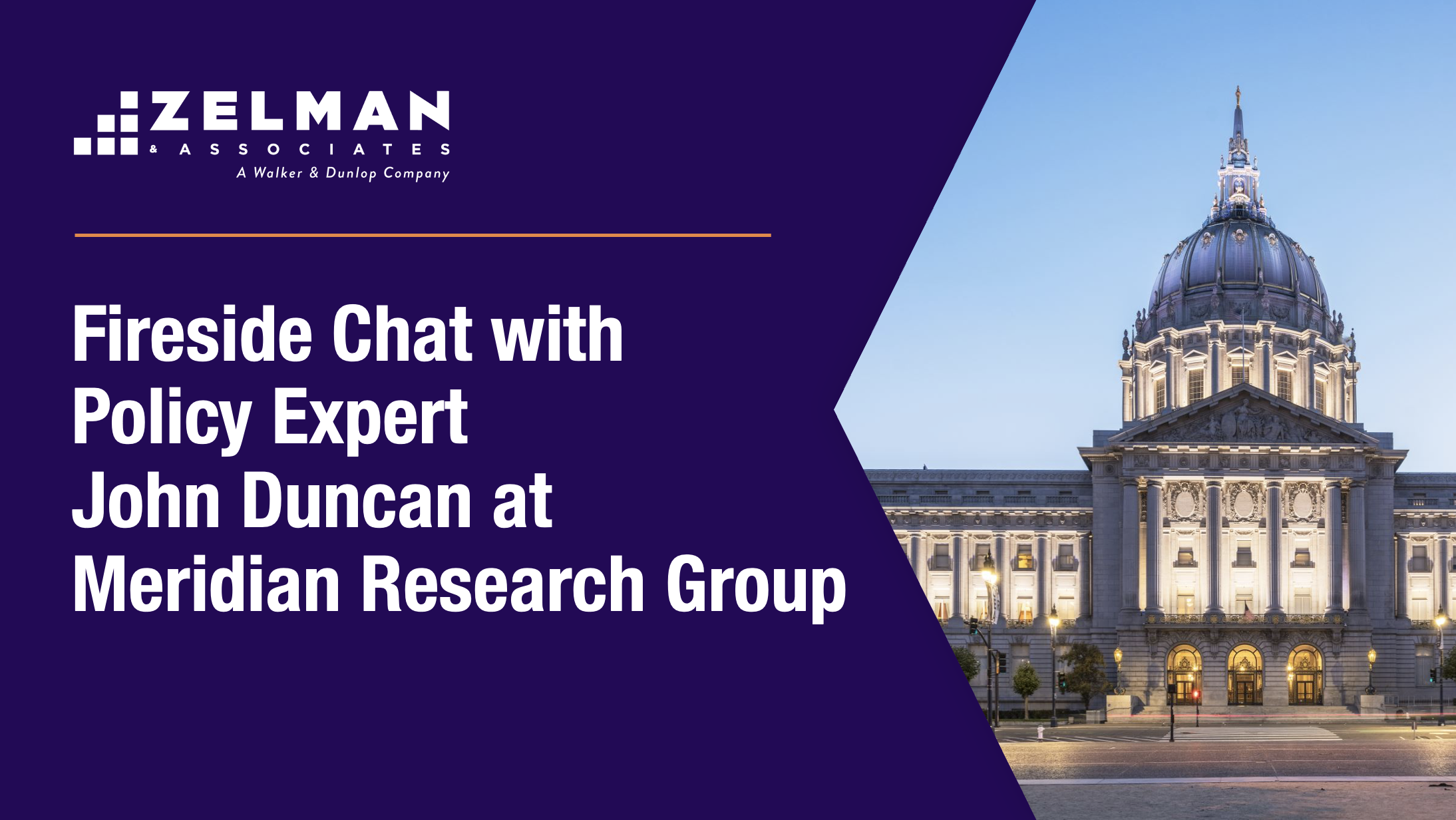 Fireside Chat with Policy Expert John Duncan at Meridian Research Group