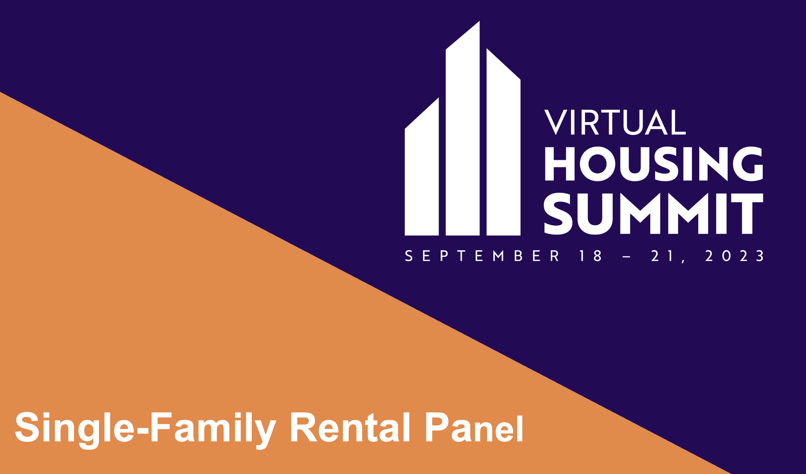 Housing Summit 2023: Single-Family Rental Panel